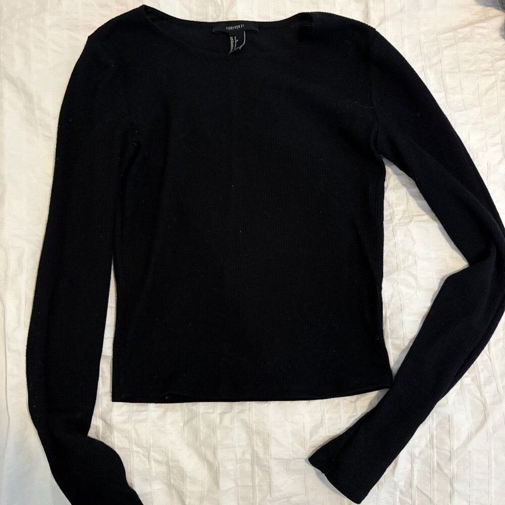 Forever 21 Waffle Long sleeve